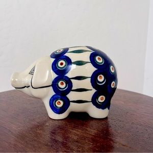 Polish Pottery Pig